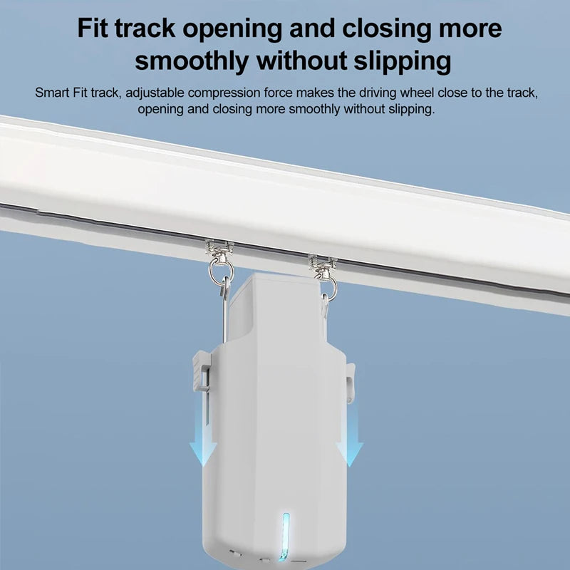 Smart Electric Curtain Robot Track Motor Remote Control Home Electric Drive Track Rod Automatic Curtain Opener Curtain Motor Vue