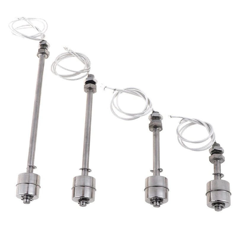 1PCS Stainless Steel Float Switch Double Ball Float Switch Tank Liquid Water Level Sensor Tank Pool Flow Sensors Vue