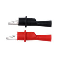 10A 2Pcs for Professional Multimeter For Multimeter Electric Testing Clip Clamp Test Clips Connectors Terminals Alligator Clips Vue 1Pair