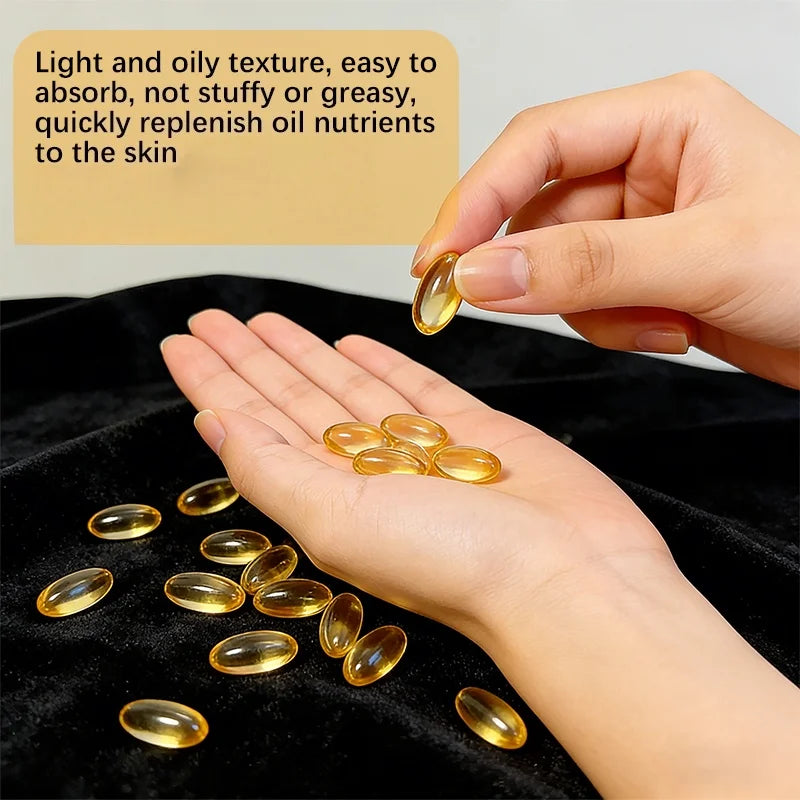 90Pcs Retinol Collagen Moisturizing Skin Care Essence, Contains Collagen and Other Skin Care Ingredients, Nourishes, Moisturizes, and Brightens the Skin, Making It Smooth, Delicate, and Elastic Individually Packaged, Clean an Vue