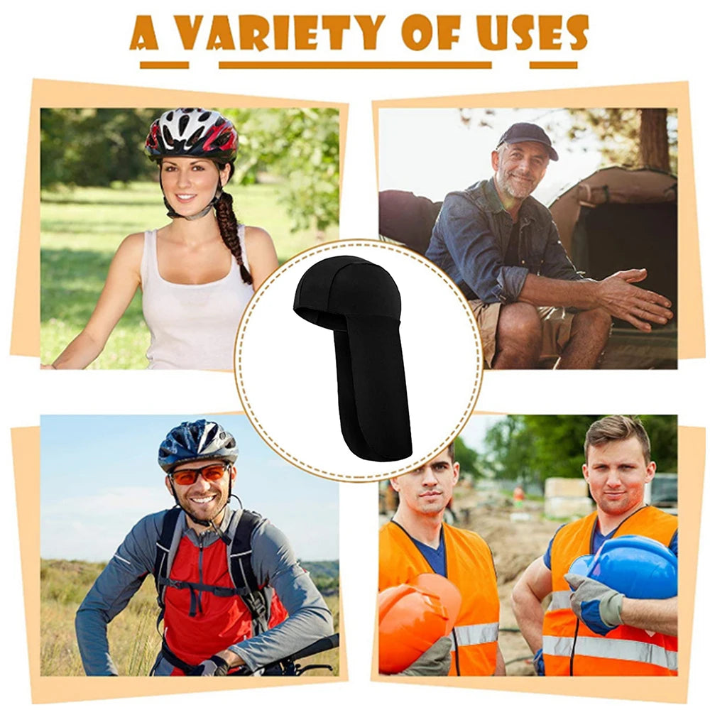 Cycling Neck Shield Protector Hard Hat Cooling Cap Sun Shade UV Vue