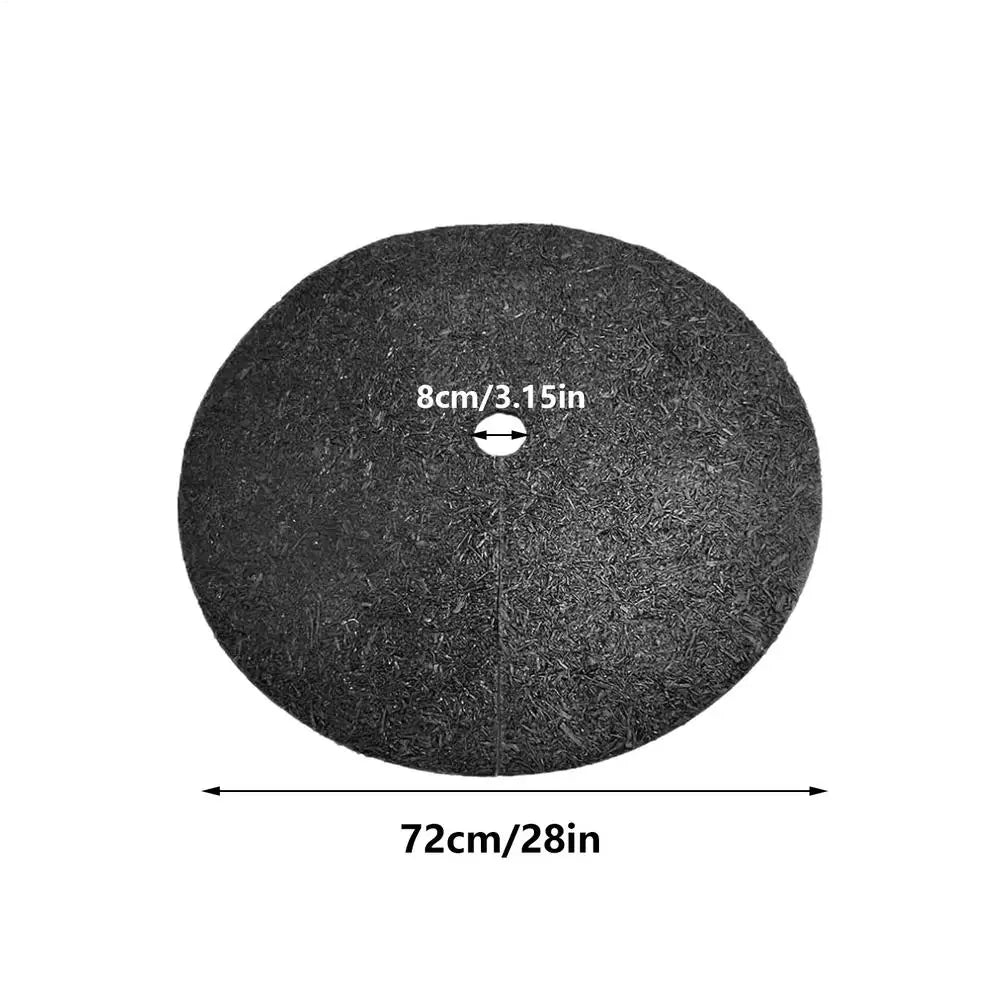 Tree Protector Mat Non-Woven Reusable Cover Tree Plant Protector Mat for Outdoor Plant Landscaping Gardening Ground Protection Vue 28 inches