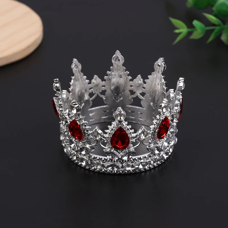 1PCS Cotton Doll Retro Crown Headwear Korea Dolls Cotton Doll Crown For Baby Doll Dress Fashion Doll Accessories Vue A6