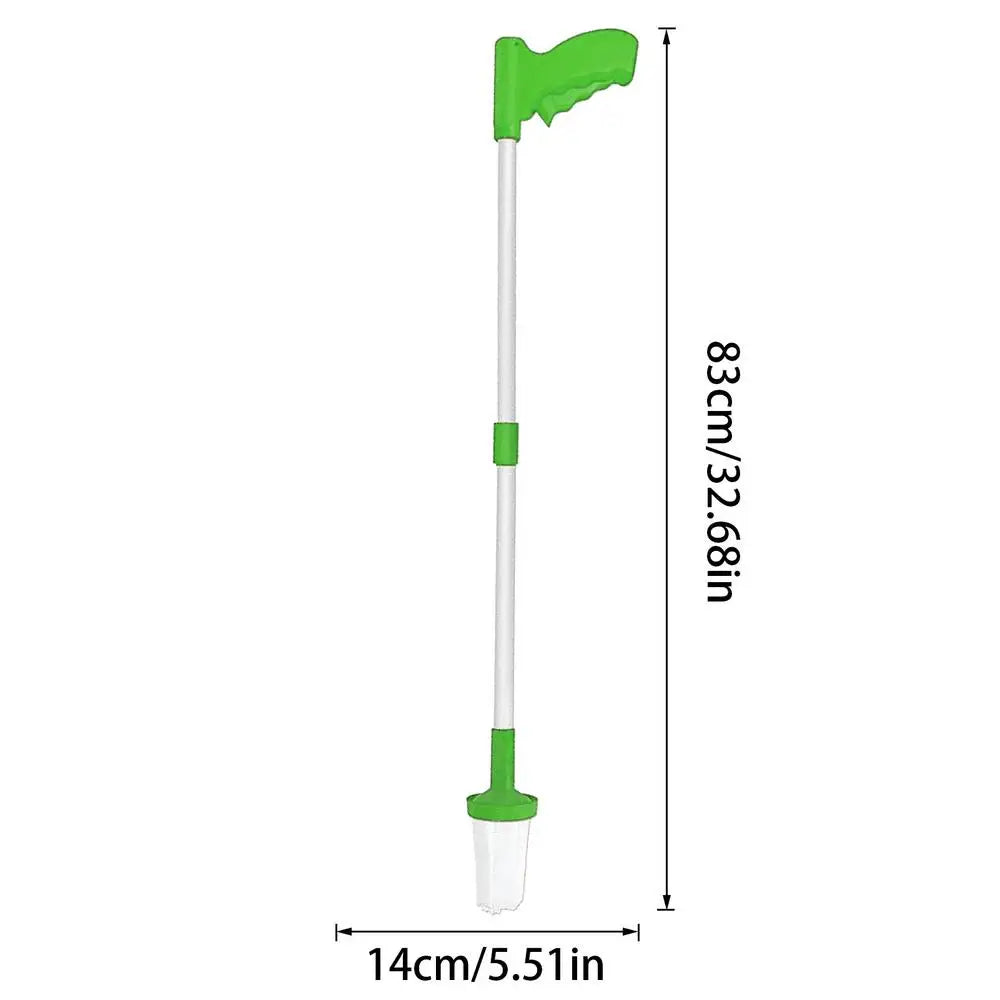 Foldable Long Handle Spider & Insect Catcher – 83cm Trap Insect Catcher Tool Vue Green