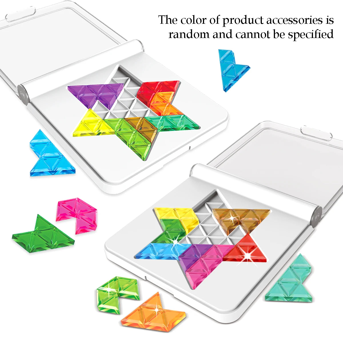 Puzzle Toys. Logical Thinking Training Fun Tabletop Games Multiple Shapes Colors, Advanced Level Gifts for Boys and Girls Vue