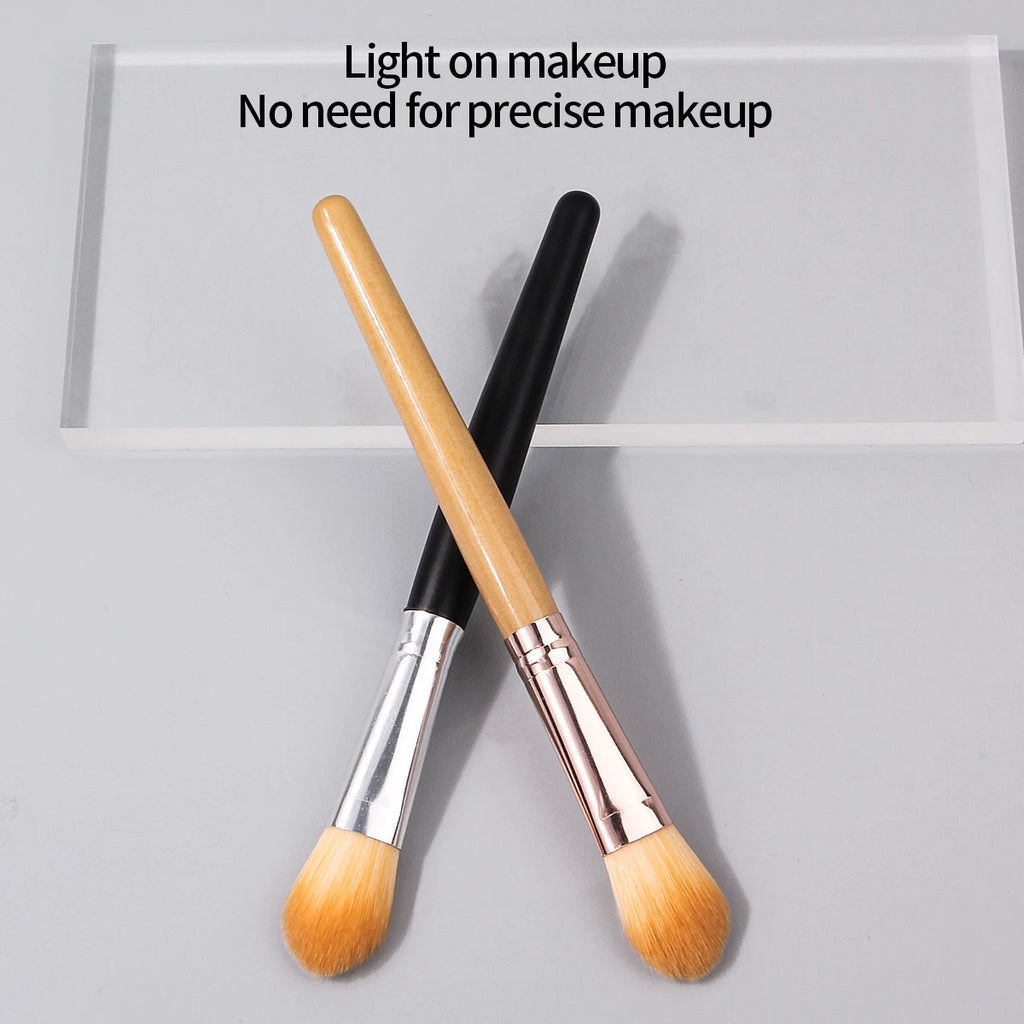 2pcs high-quality loose powder brush, blush brush, concealer brush, contouring brush, multi-purpose facial makeup brush tools Vue MULTI