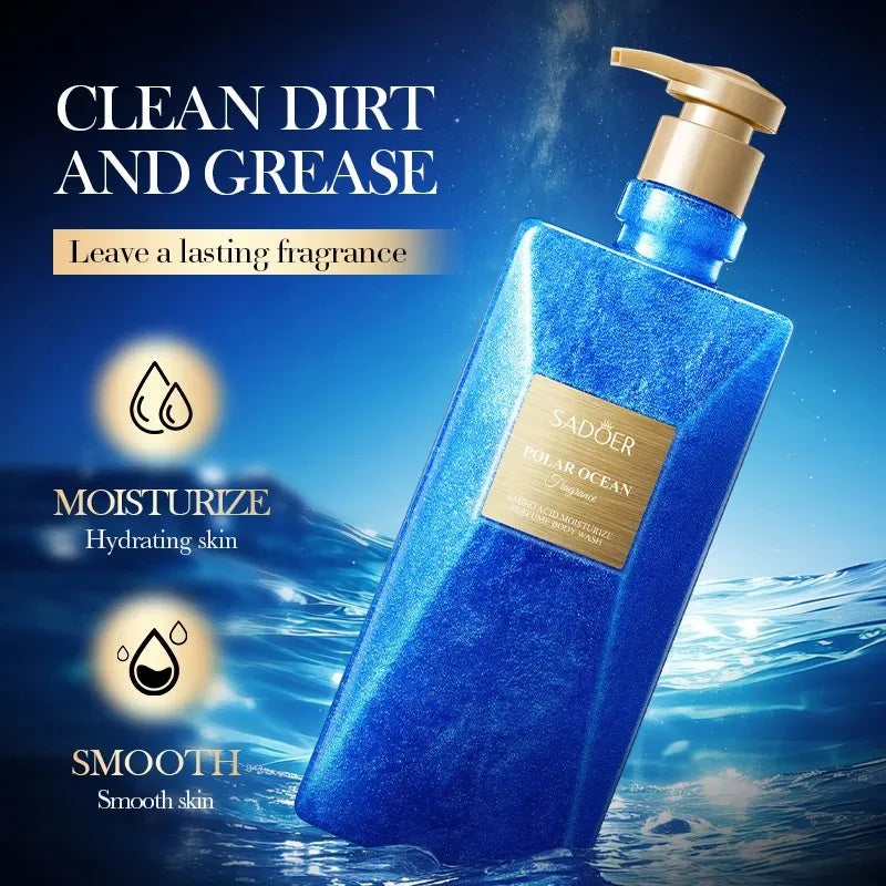 500ml Amino Acid Shower Gel, Deeply Cleanses the Dirt and Oil on the Skin, While Providing a Fresh and Pleasant Fragrance, Leaving You Feeling Refreshed and Comfortable. Long-Lasting Fragrance. Vue