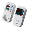 Over Voltage Current Under Voltage Protector Socket AC 220V 110V Adjustable 16A Surge Protector EU Plug Socket Safe Protector Vue EU Plug