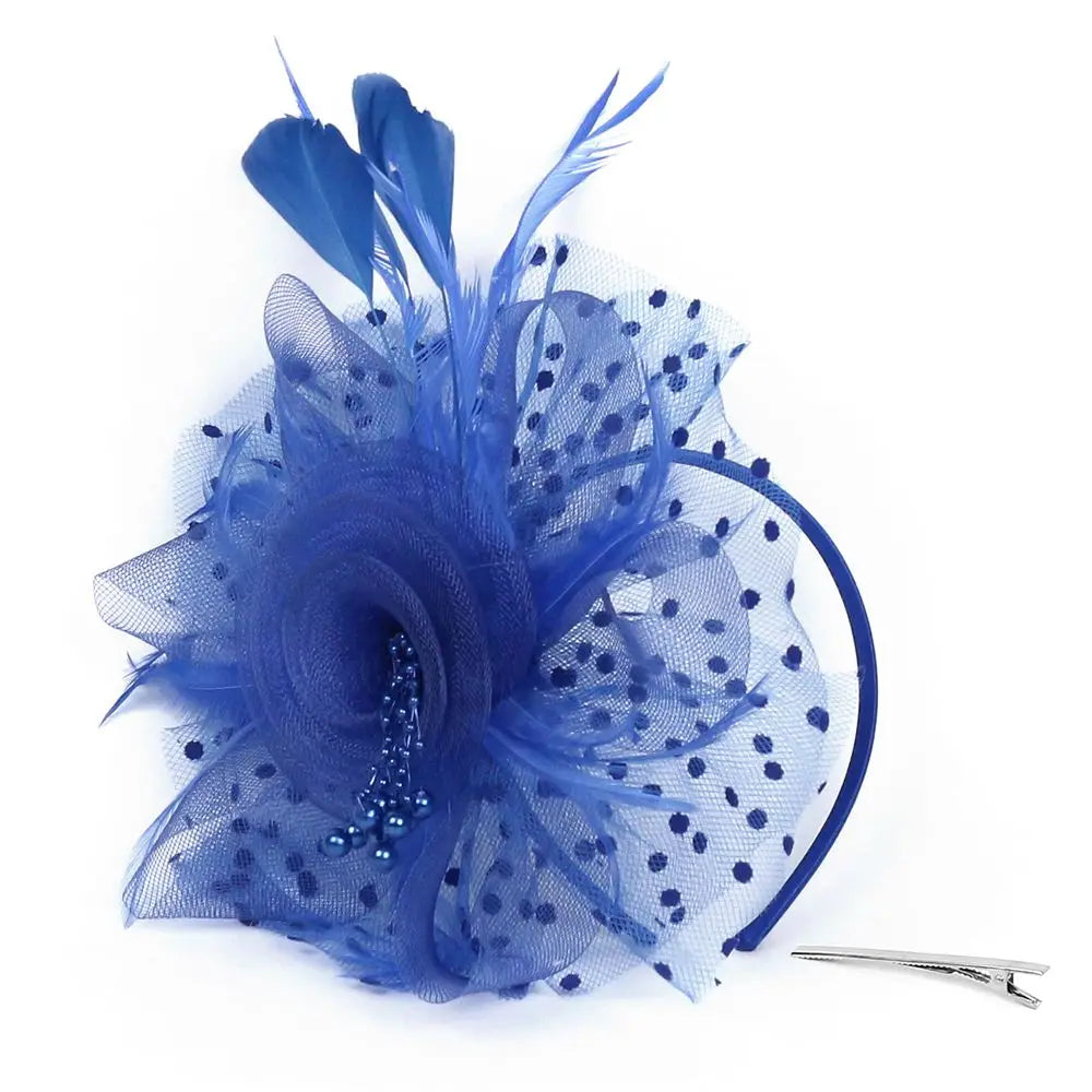 Stylish Mesh Flower Hair Fascinators Cocktail Fascinator Hat Alice
