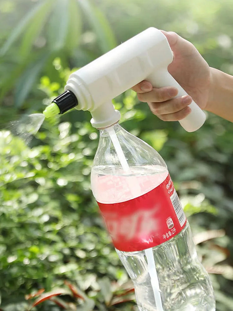 Electric Plant Spray Bottle Watering Can Head Multifunctional USB Garden Sprayer Greenhouses Garden Watering Supplies Vue