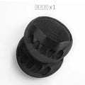 1 Practical Foot Pads in Black/beige, Breathable, Comfortable, and Non Slip, Suitable for High Heels and Shoe Invisible Socks Vue black