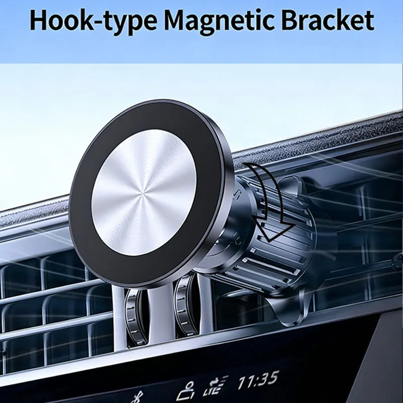 For MagSafe Car Mount Accessories Universal Magnetic Car Phone Holder Parts Suitable for 17mm Ball Head Base Magnet Brackets Vue