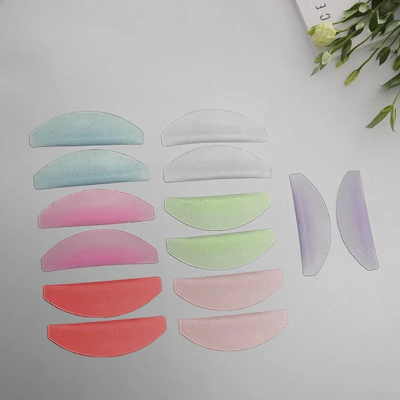 1 Pair Softening Pads Silicone Lash Lift Shields Flat Korean Lash Lift Pads For NO.1 Perm Lash Lifting Makeup Tool Vue