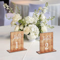 Wooden Wedding Table Numbers 1–20 with Stands | Party Decor Wedding Table Numbers Vue China Mainland