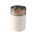 Automatic Toothpick Storage Box Push Type Hygienic Tooth Pick Containers Portable Large Capacity Toothpick Dispenser Home Use Vue White