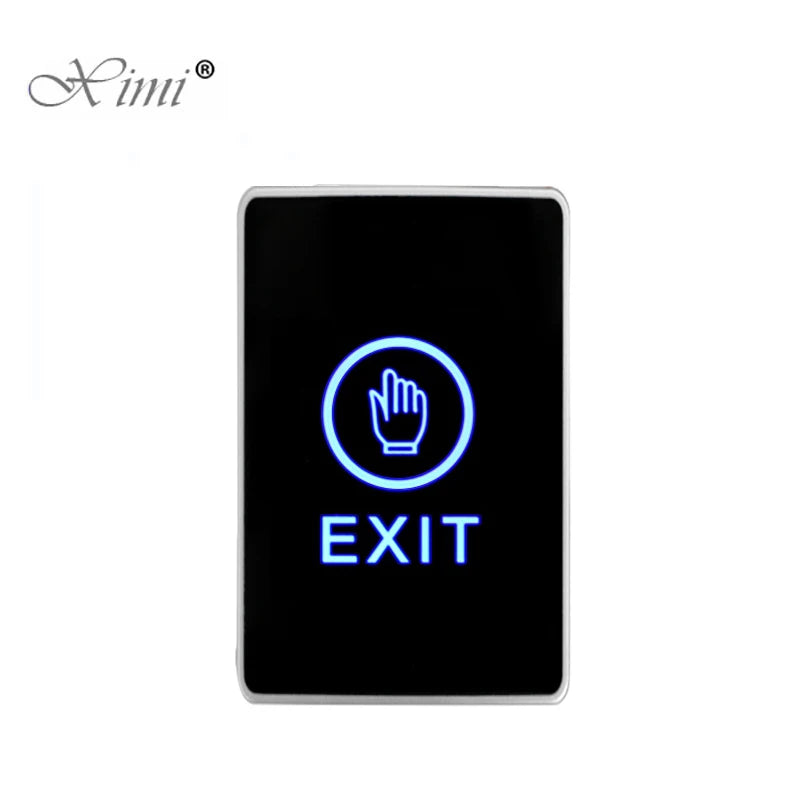 Access Button Door Exit Push Switch Touch Release Gate Opener Door Access Control System Entry Open Touch Vue E11-black China Mainland