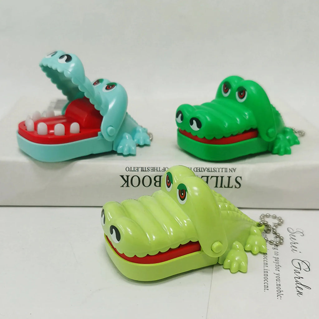 Crocodile Teeth Toys Biting Finger Dentist Games Creative Alligator Family Party Toy Non‑Toxic for Family Games Vue
