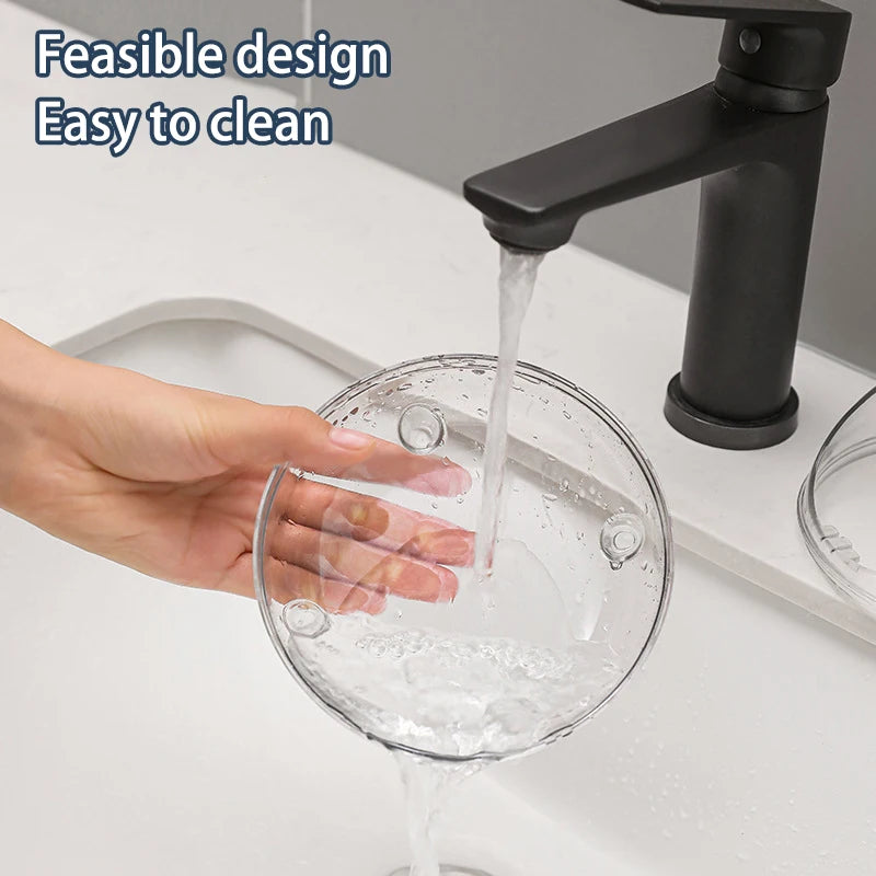 Large Capacity Hamster Transparent Bathroom Small Pet Sand Bath Cage Prevent Splash Bathing Transparent Shower Room Accessories Vue
