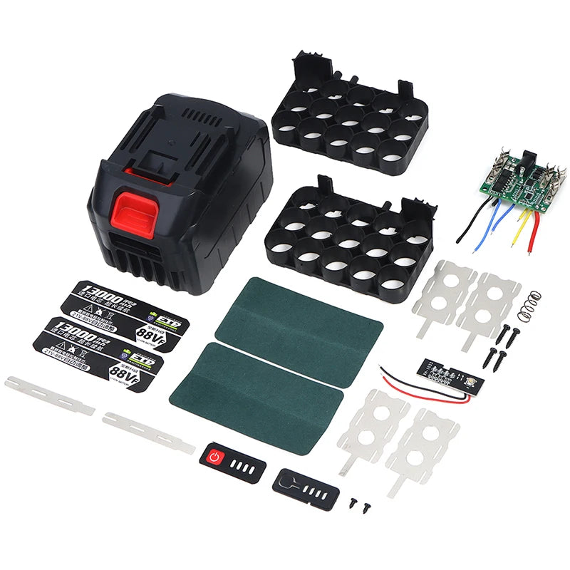 Li-Ion Battery Case Circuit Board PCB for Lomvum Zhipu Hongsong Jingmi Makita Vue