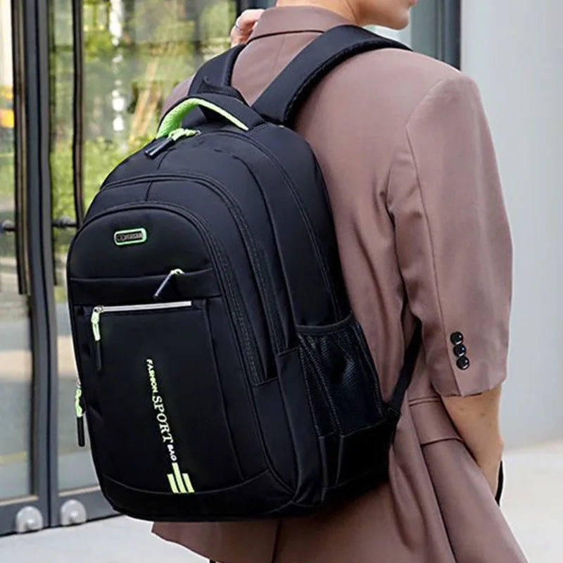 Spring Backpack Male Leisure Business Travel Large Capacity Junior