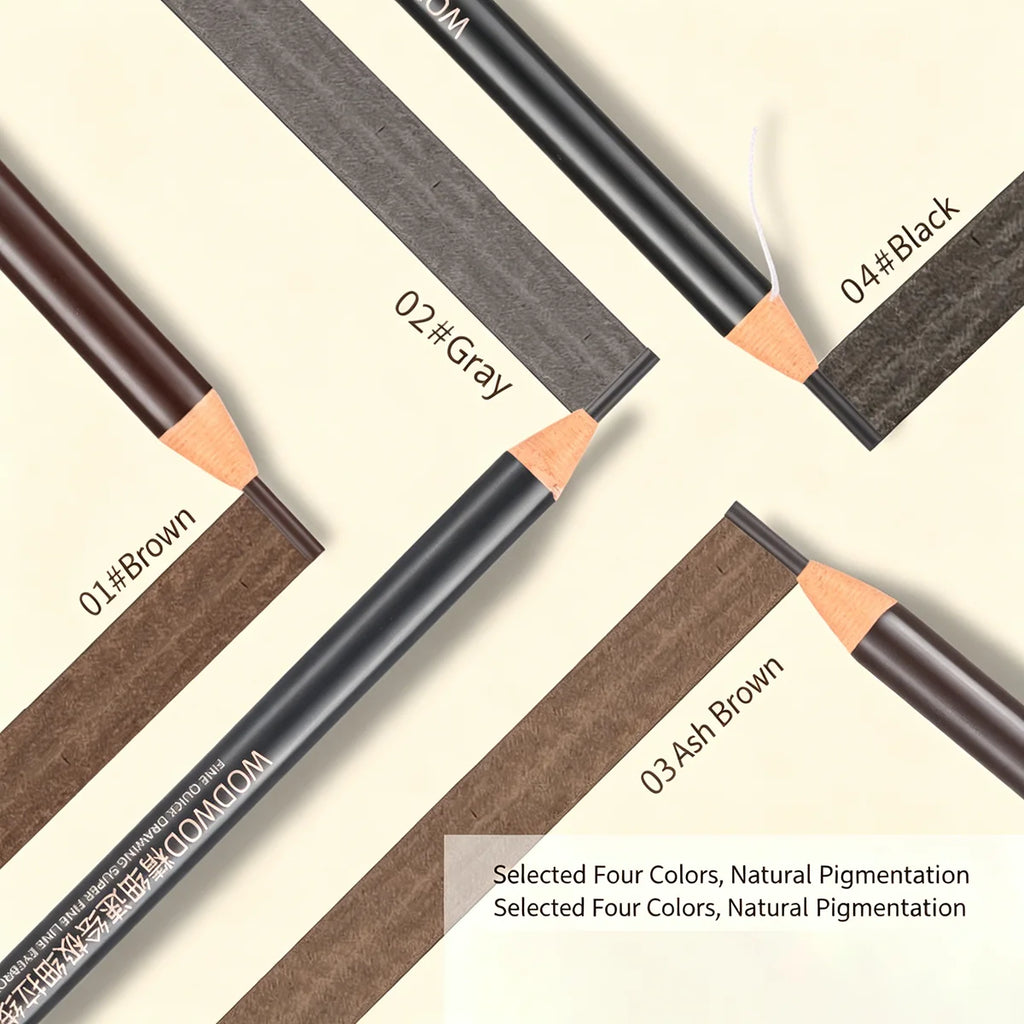 Professional Microblading Pencil Permanent Eyebrow Pencil Tattoo Waterproof Art Tint Makeup Eye Brow Pen Enhancers Cosmetic Vue