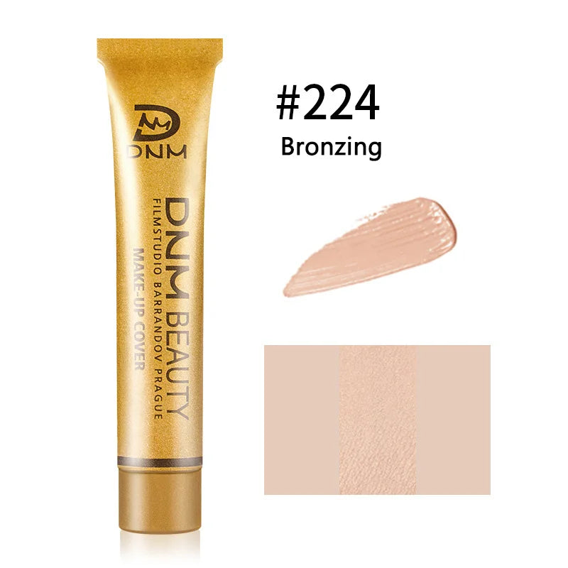 Full Skin Concealer Foundation Cream Face Professional Blemish Cover Dark Spot Tattoo Contour Makeup Liquid Concealer Cosmetic Vue