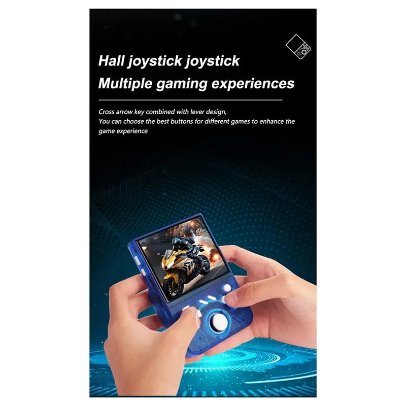 Hot-R36 Mini Retro Handheld Game Console MY Mini 64GB 3.5Inch IPS Screen Linux Video Game Console Supports 30+ Simulators C Vue