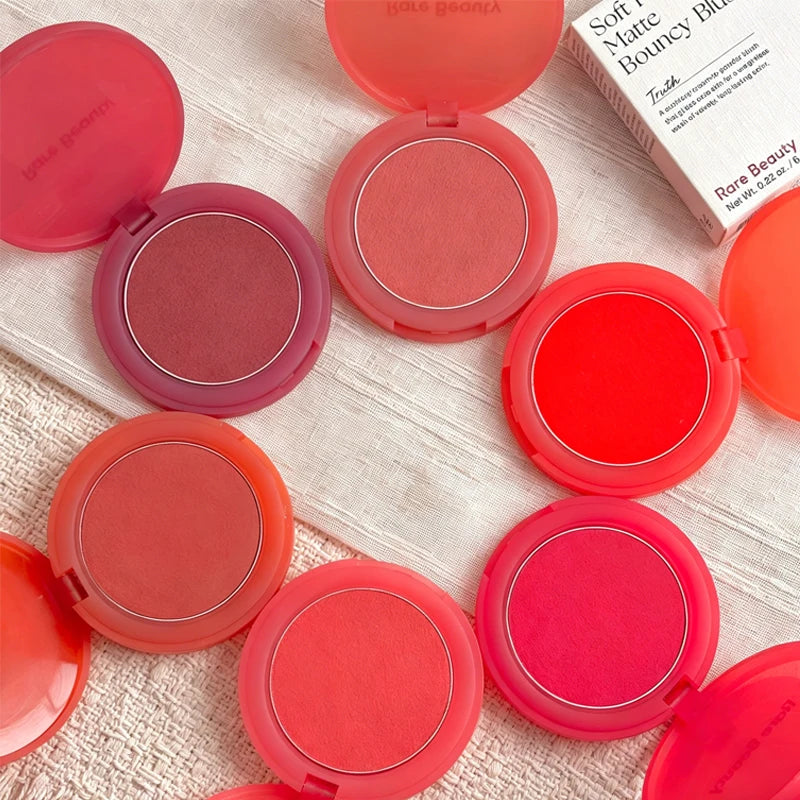 Hot Rare Beauty 7 Colors Happy Hope Soft Pinch Matte Bouncy Cushiony Cream-to-powder Blush Airy and Lightweight Makeup Cosmetics Vue