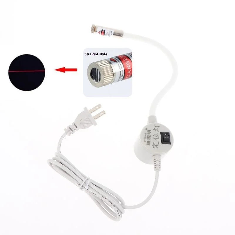FSM Point Laser Work Light for Precision Sewing Machine- 1Pcs Vue Red linear 100mw
