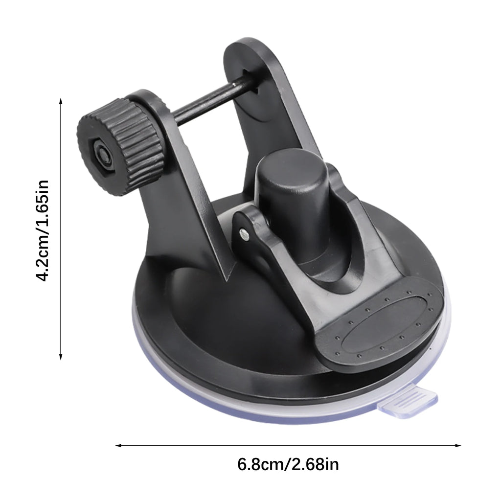 Universal 68mm Suction Cup Dash Camera Mount | 180° Adjustable Dash Camera Mount Vue 1pcs