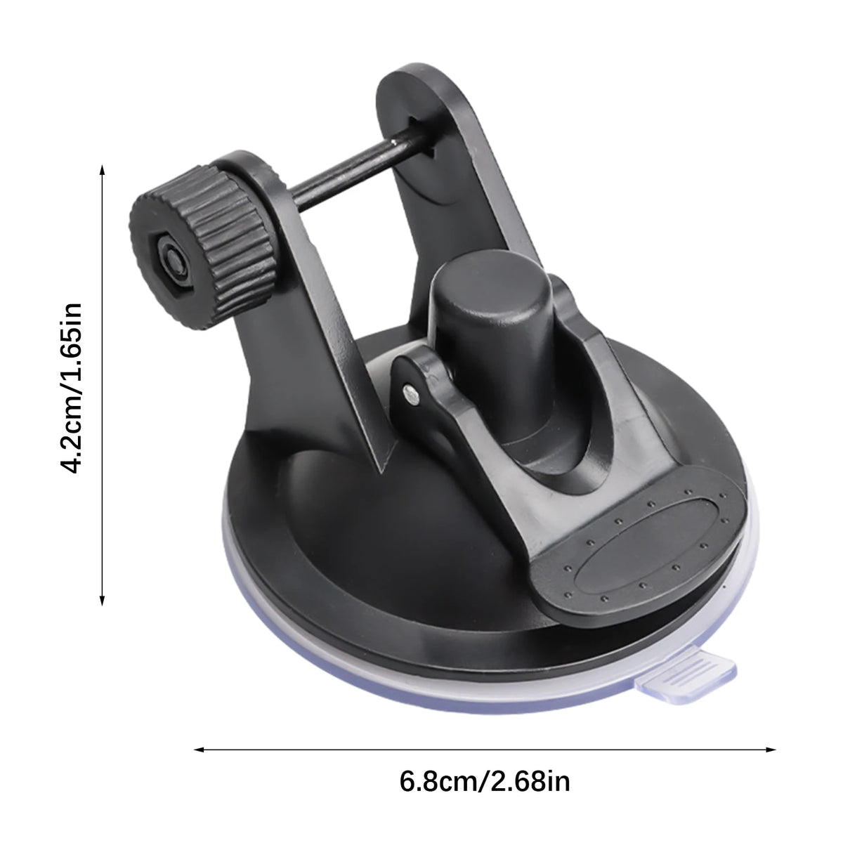 Universal 68mm Suction Cup Dash Camera Mount | 180° Adjustable Dash Camera Mount Vue 1pcs