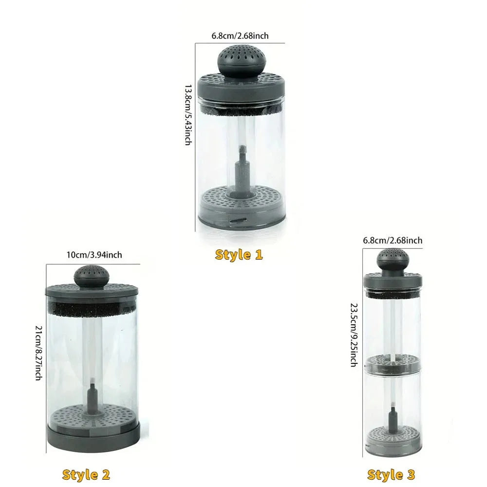 Multi-layer Fish Tank Filter Detachable Oxygen Increasing Bacterial Culture Filter Efficient Submersible Water Purifier Vue