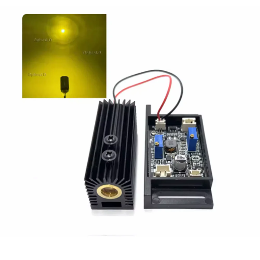 560nm 20mw/571nm 40mW Yellow Laser Module Vue