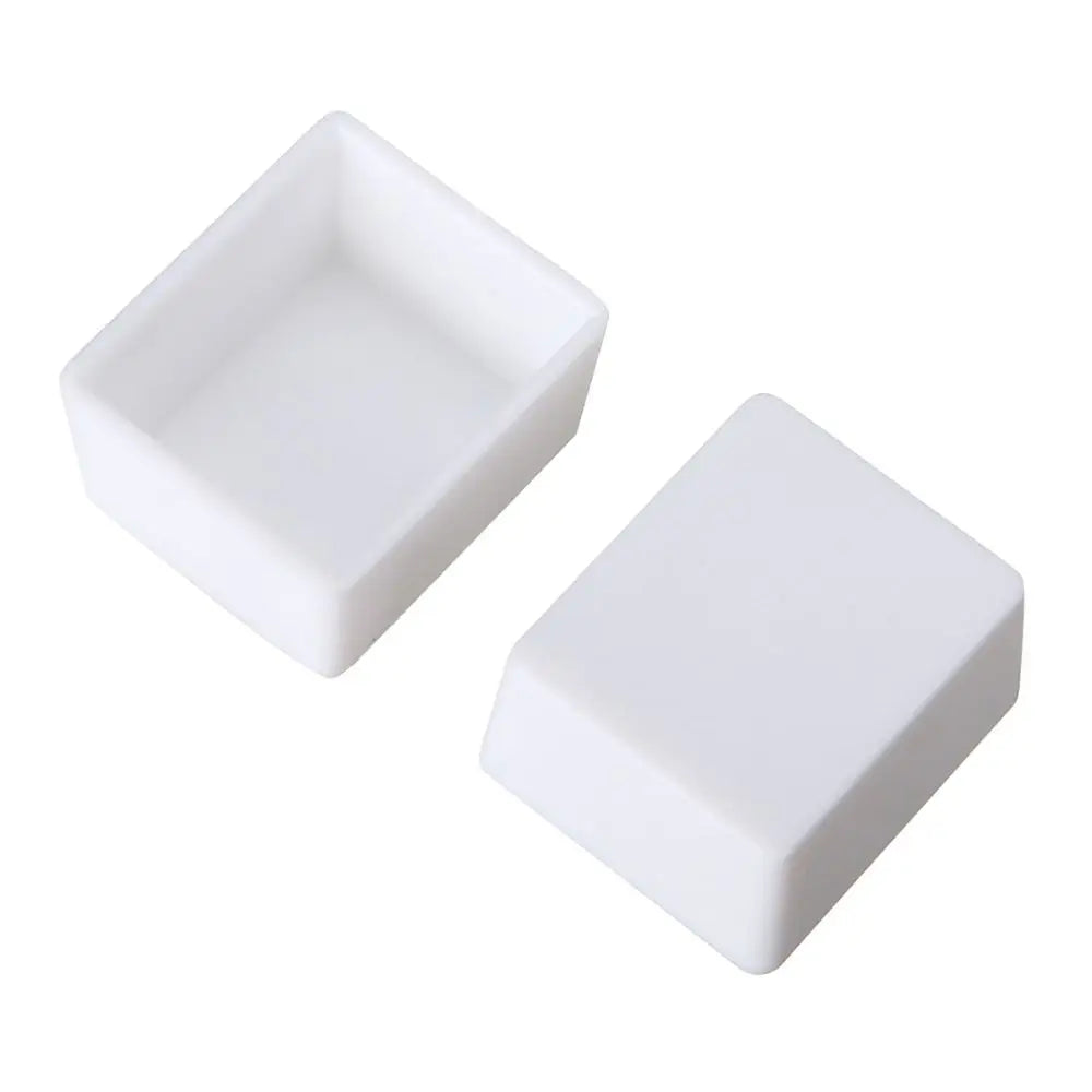 2ml White Empty Full Pan Half Pans Plastic Paint Palette Painting Supplies Art Supplies Watercolor Paint Grid Vue