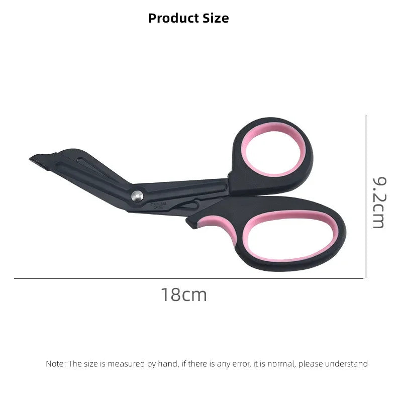 1Pc High Quality Survive Paramedic Medical Rescue Scissor Trauma Gauze Emergency First Aid Shear Outdoor Nurse Utility Camp Hike Vue