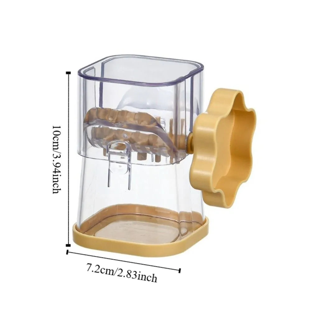 Grinding Tools Portable Nut Walnut Grinder Hand Crank Multifunctional Manual Nut Chopper Detachable Fruit Crusher Kitchen Vue