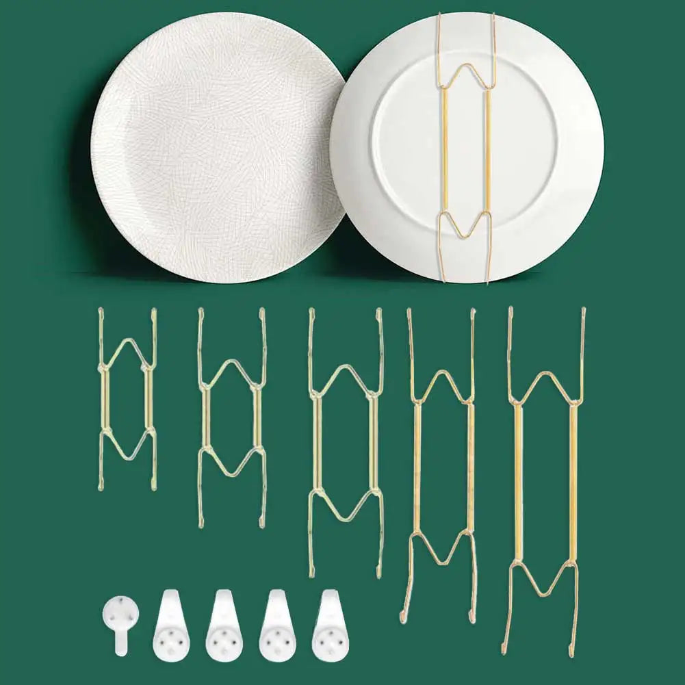 5-Pack Invisible Wire Plate Hangers – Wall Display Holders Wall Plate Hangers Vue