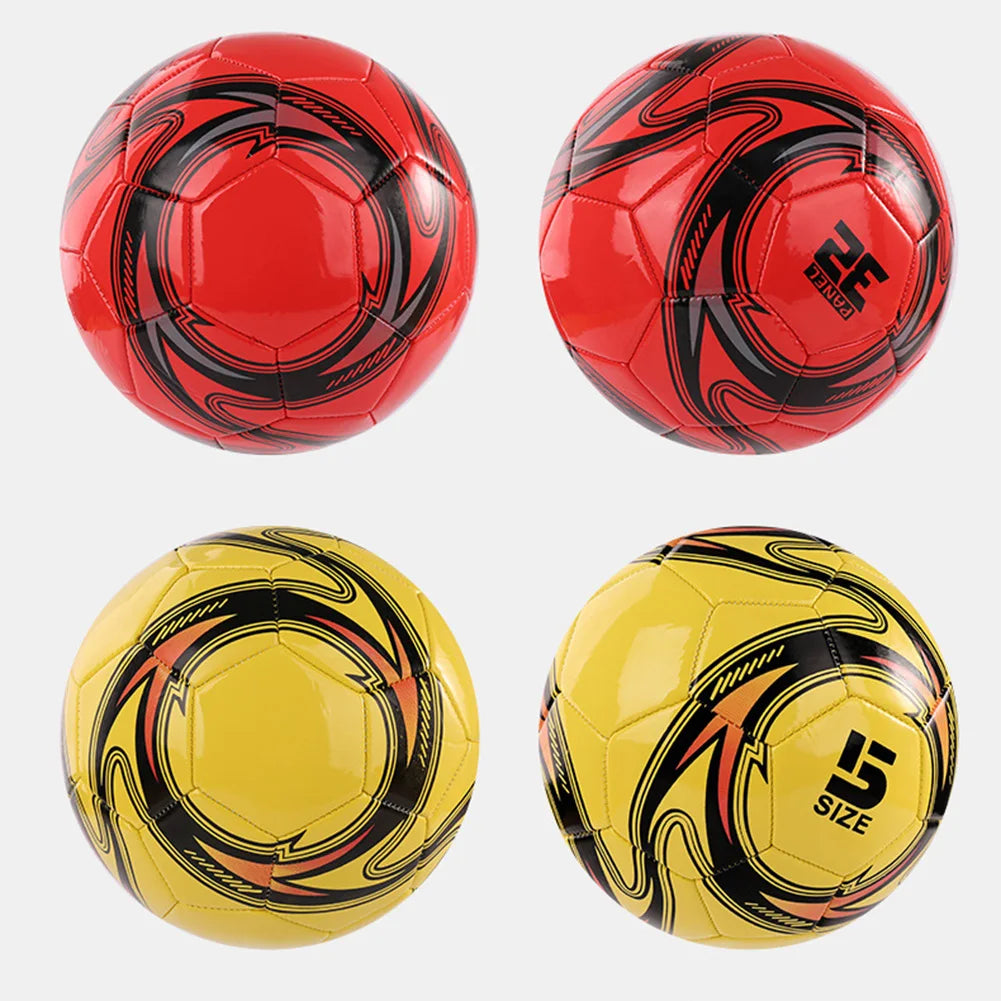 Size 5 Machine Stitched Football PU Match Training Football Waterproof Professional Soccer Ball for Outdoor Sports Vue