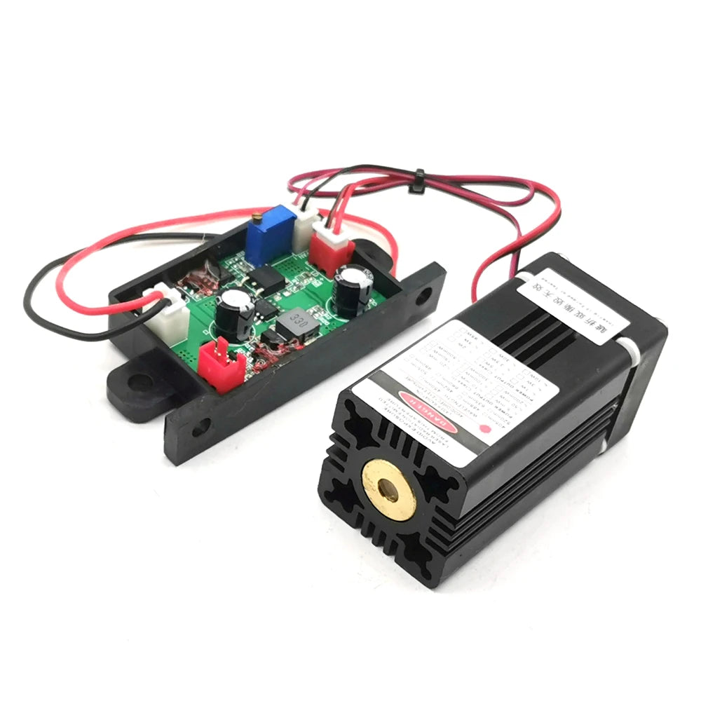 532nm 50mw/ 100mW/150mw Green Ray Laser Diode Module DC12V Long-Time Working TTL & Driver Out Vue