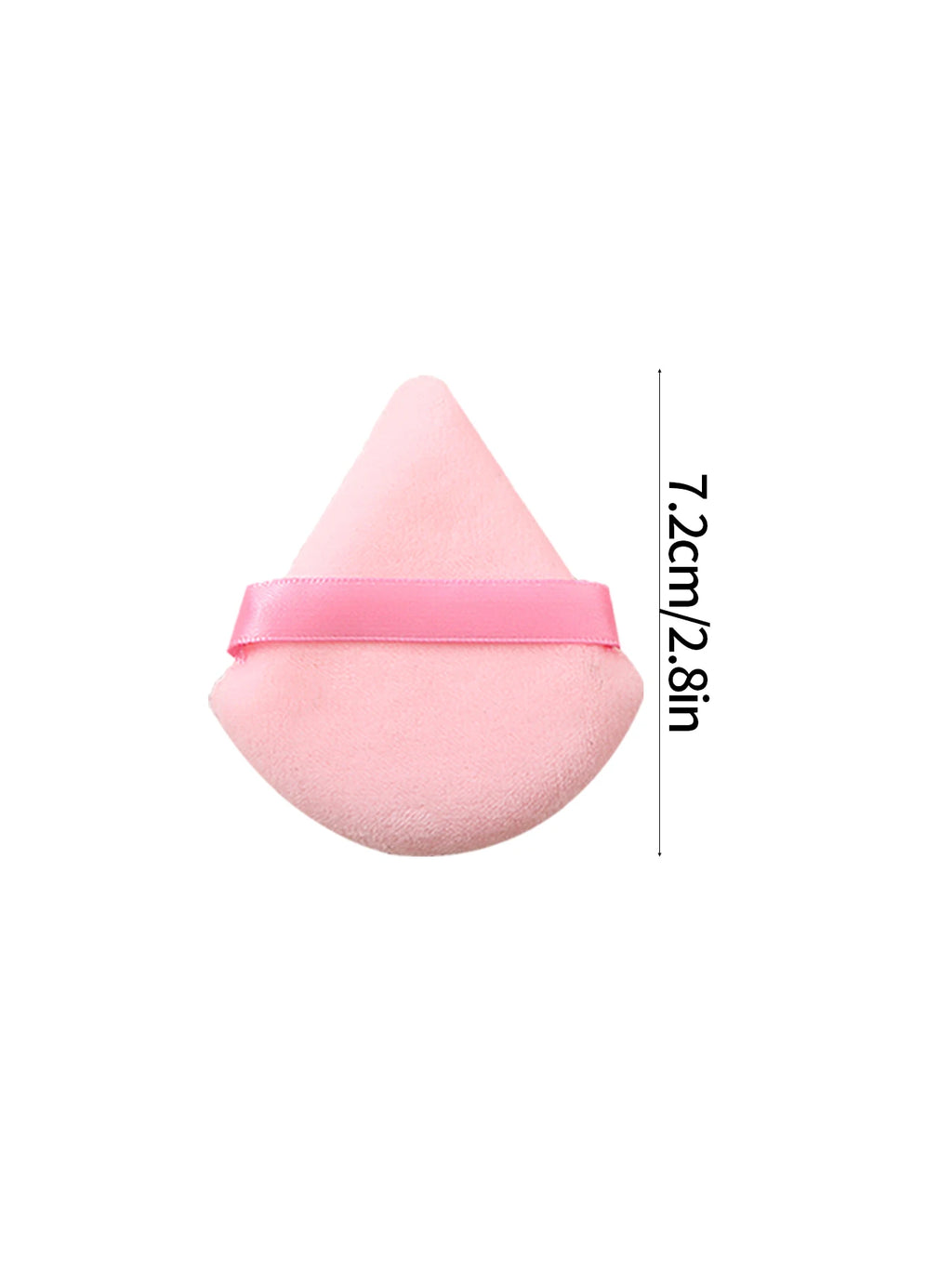 5PCS Best-selling Pink Triangular Powder Puff, a Dry and Wet Dual-Purpose Facial Makeup Tool That Doesn't Stick Powder Vue