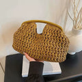 Summer Beach Bag Women Clutch Luxury Designer Straw Bags Tote Handbag