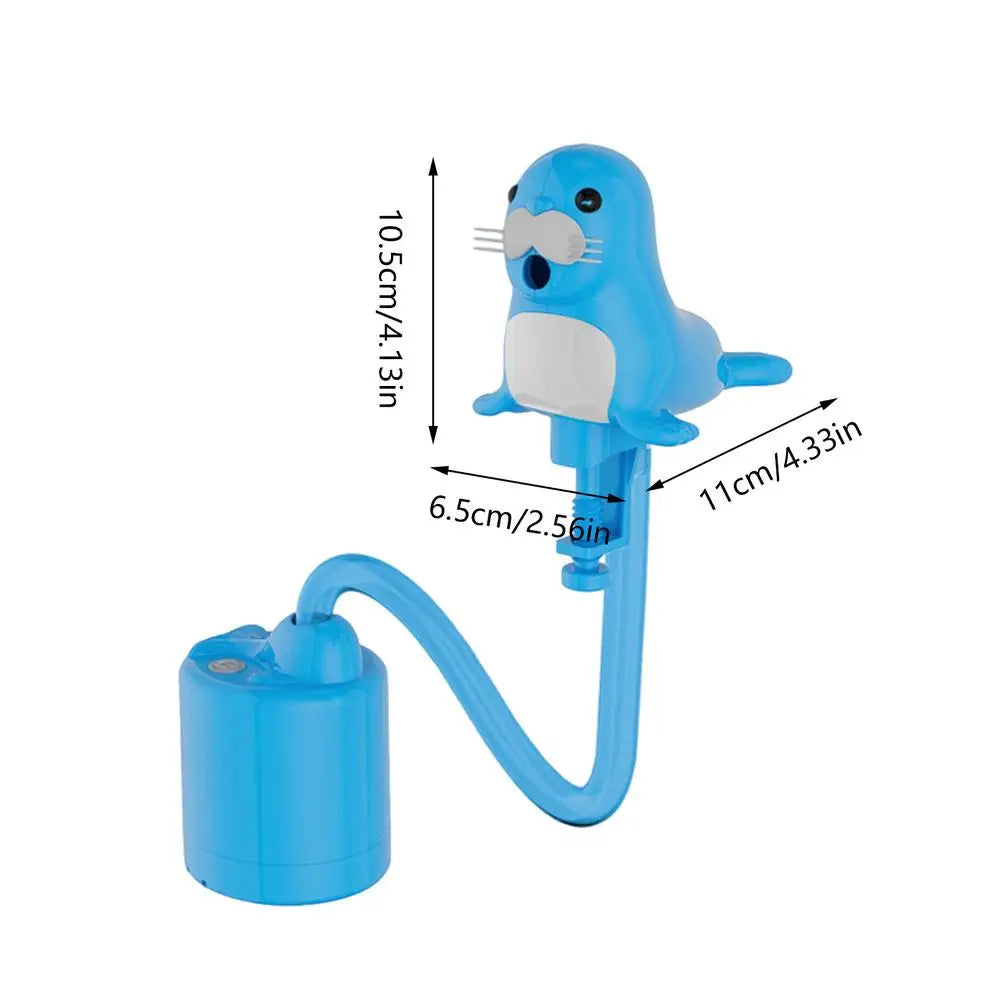 Rechargeable Water Table Spray Pump, Splash Toy Water Pump Accessory, Portable Sprayer for Beach Garden Backyard Bathtub Home Vue A
