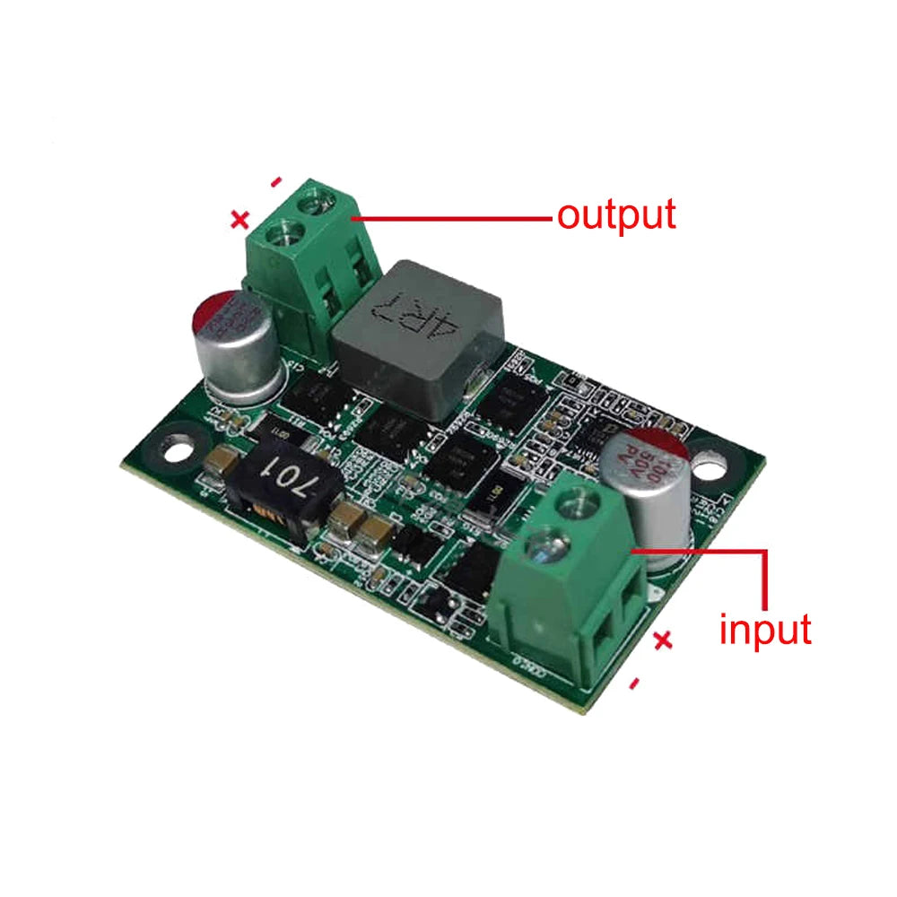 DC-DC Step-down and Step-up Voltage Regulator Power Supply Module DC9-36V to DC12V 6A Buck Boost Wide Voltage Power Supply Board Vue