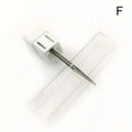 1/2Pcs Carbide Cuticle Clean Nail Bit Cone Nail Drill Bits Electric Grinding Burr Manicure Drills Nails Accessories Tools Vue F