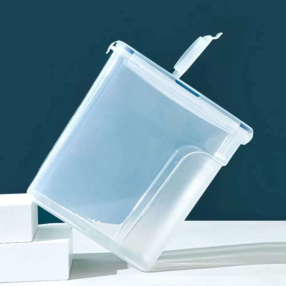 Plastic Cereal Storage Container Transparent Sealed Grain Storage Tank Moisture-proof Insect Proof Food Storage Box Snacks Vue
