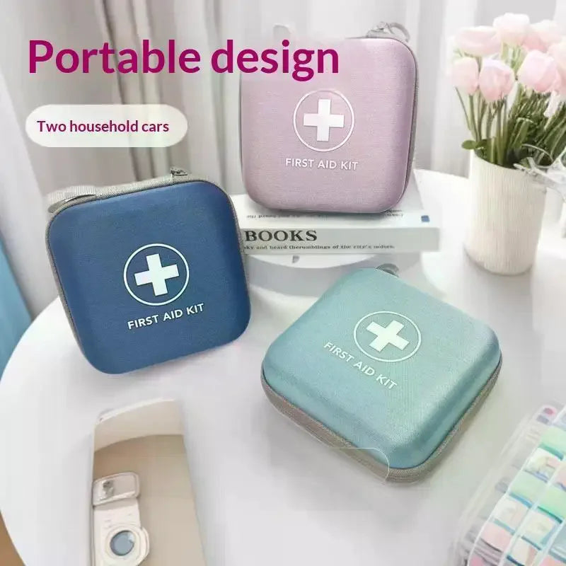 Portable Waterproof Medicine Storage Bag Durable Compact Organiser for Home School Office Travel Vue