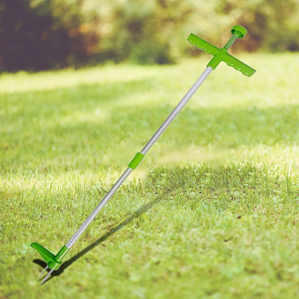 Long Handle Weed Root Puller – Standing Lawn Weeder Tool Lawn Weed Puller Vue
