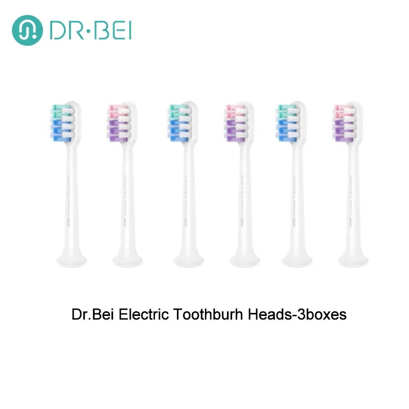 Original DR.BEI C1 Electric Toothbrush Replancement Brush Heads Sensitive Cleanning Sonic Tooth Brush Head Bristle Nozzles Vue