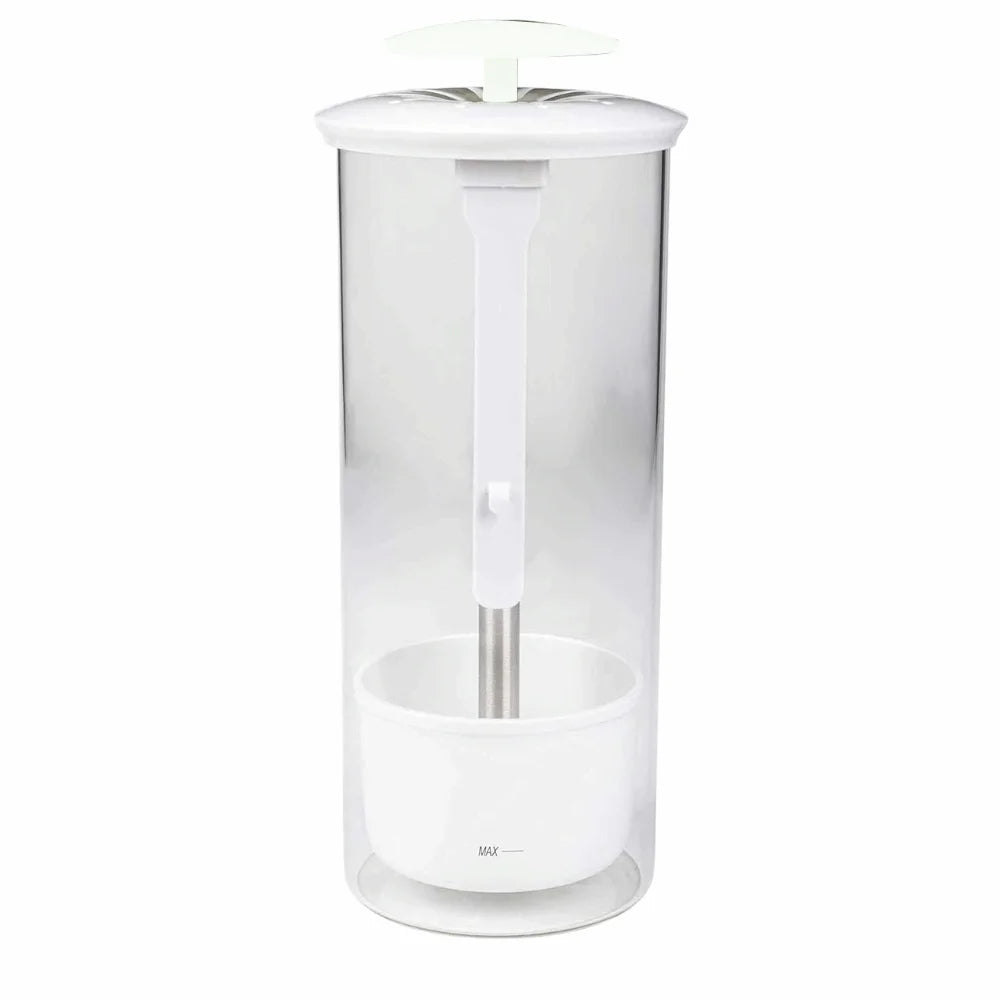 Transparent Longer Fresh Herb Keeper Dust-proof Water Plantin Herb Saver Anti-pressure Environmental Vue White