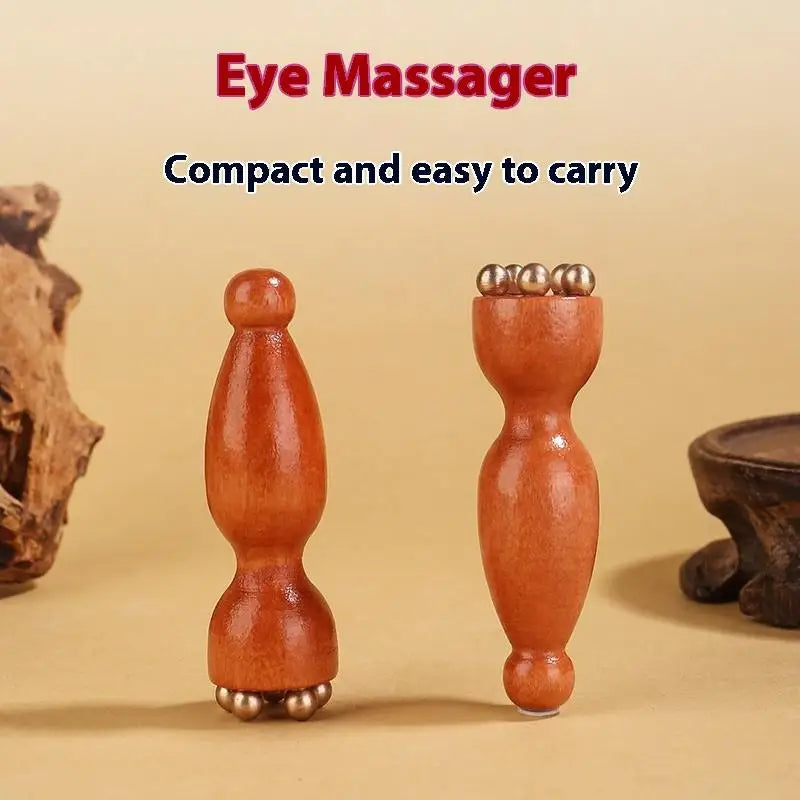 Brass Lotus Eye Massage Stick Facial Gua Sha Tool Handheld Tool For Eye Relaxation And Meridian Acupressure Massage Vue